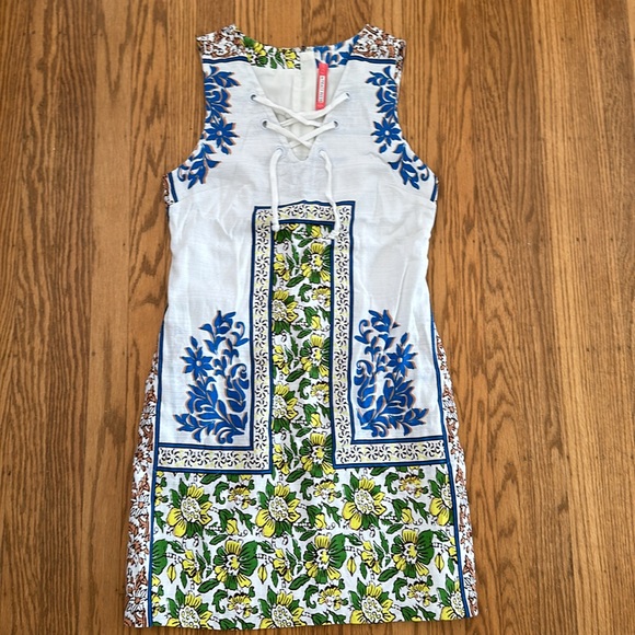 Tracy Reese Tybee Floral Shift Dress Small - Picture 3 of 6